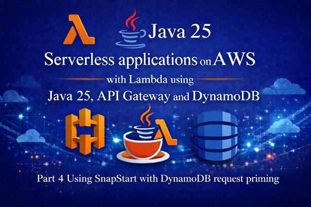 Serverless applications on AWS using Lambda with Java 25, API Gateway and DynamoDB - Part 4