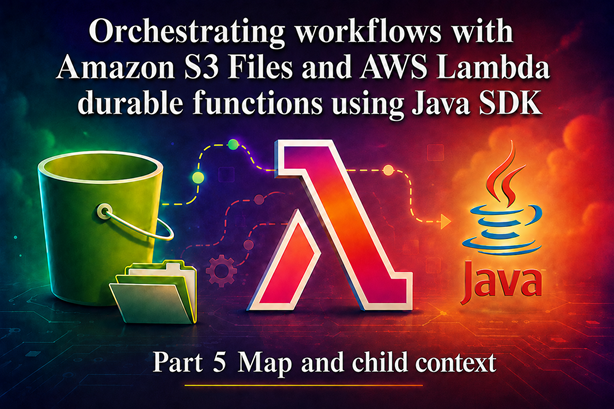 Orchestrating workflows with Amazon S3 Files and AWS Lambda durable functions using Java SDK - Part 5
