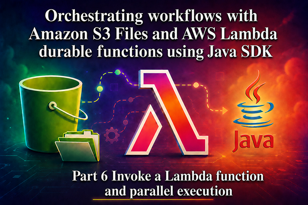 Orchestrating workflows with Amazon S3 Files and AWS Lambda durable functions using Java SDK - Part 6